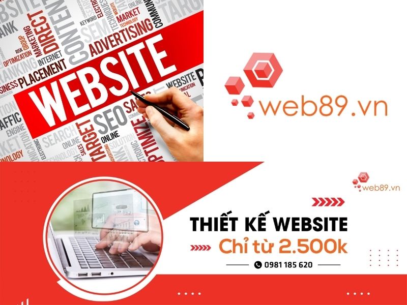 Web89.vn cung cấp các dịch vụ thiết kế website trọn gói, chính sách hậu mãi lâu dài
